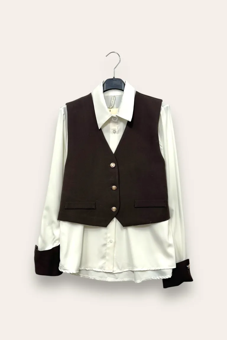 Camicia e gilet - Image 4